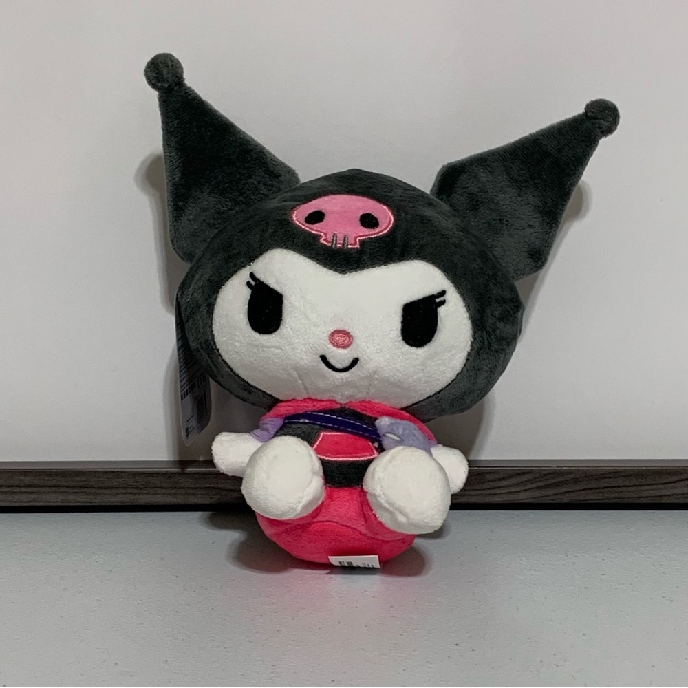 Sanrio Hello Kitty and Friends Kuromi Plush Toy and Bestie Accessory-New